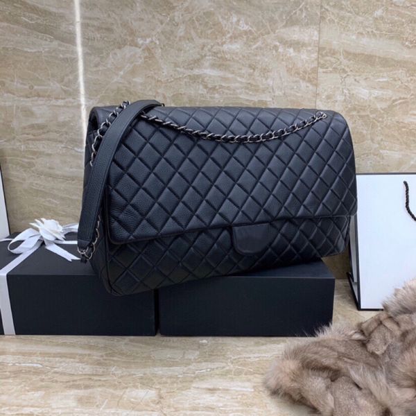 10A Classic retro luggage and bags designer bag duffle bag designer Deer patterned cowhide antique silver hardware Soft and greasy texture s