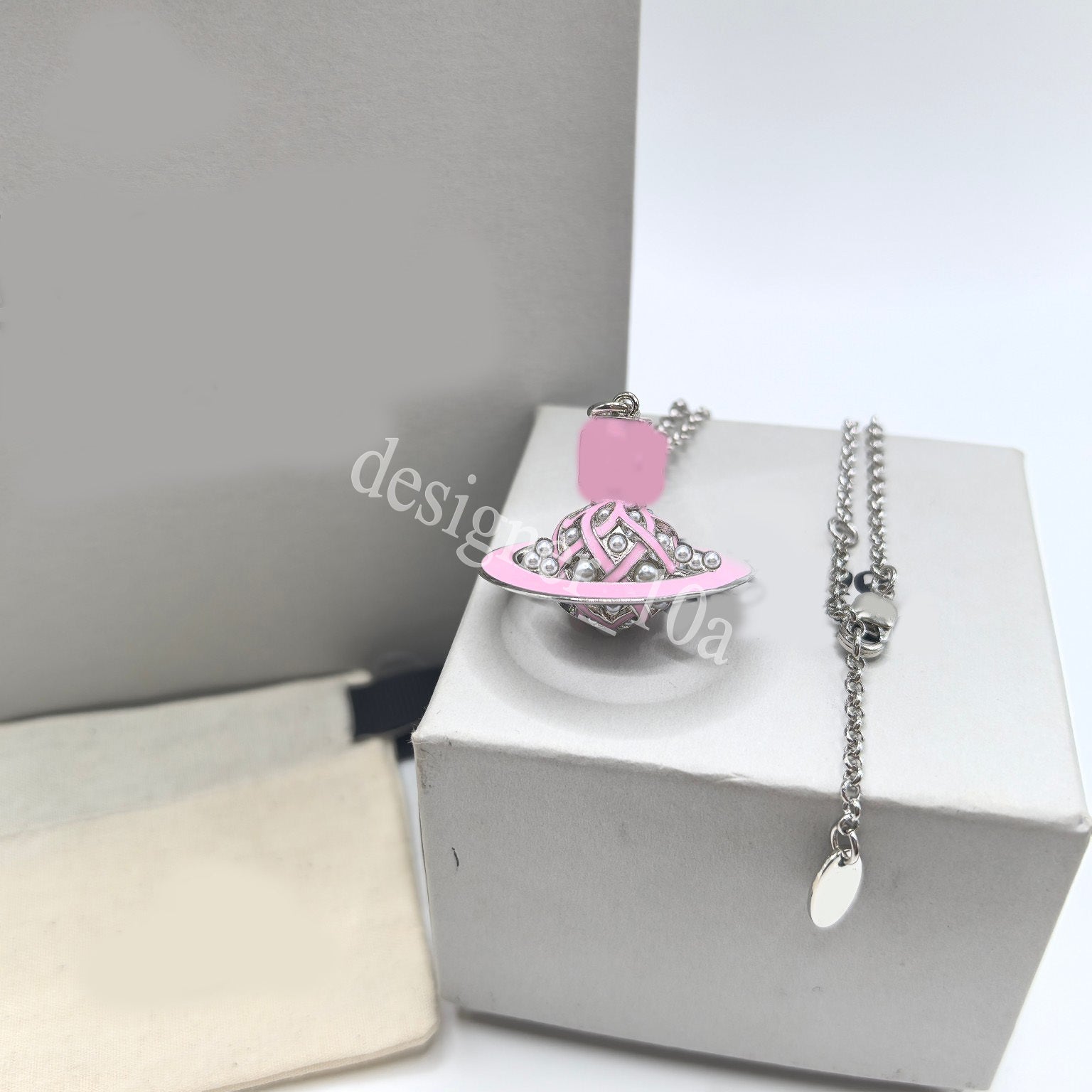 womens vivis necklaces designer necklaces for women&#039;s Elegant pearl Valentine&#039;s Day Engagement Punk Rock Jewellery silver Jewelry Gift Hig