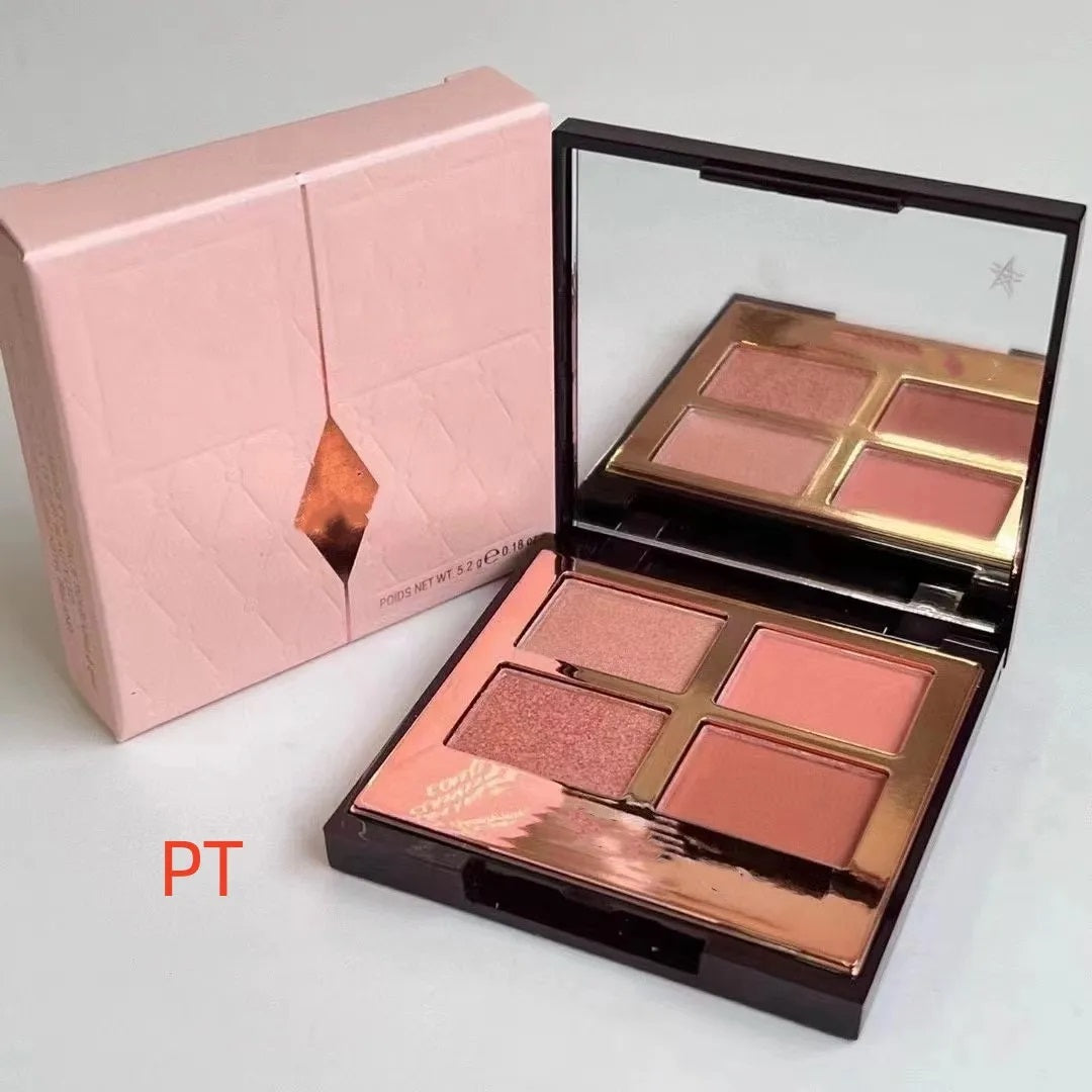 Makeup Eyeshadow Palette 5.2g Bigger Brighter Eyes Filter Eye Shadow 4Colors Matte Shimmer Beauty Eyes Cosmetics PT EX BS TGG High Quality Fast Deli