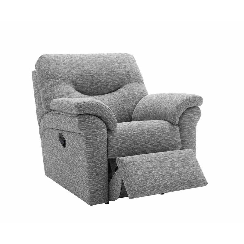 G Plan Washington Recliner Chair - Manual Recliner - Fabric - Grade A