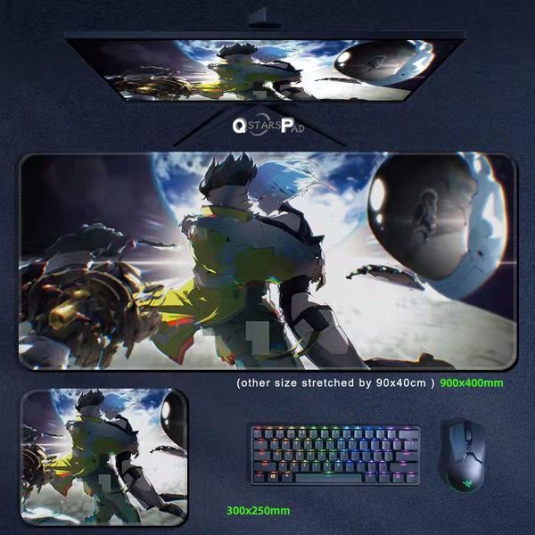 Cyberpunk Edgerunners Mouse Pads Lucy David Rebecca Mousepad XXL Computer Laptop Gamer Pad PC Gaming Anime Accessories Desk Mats