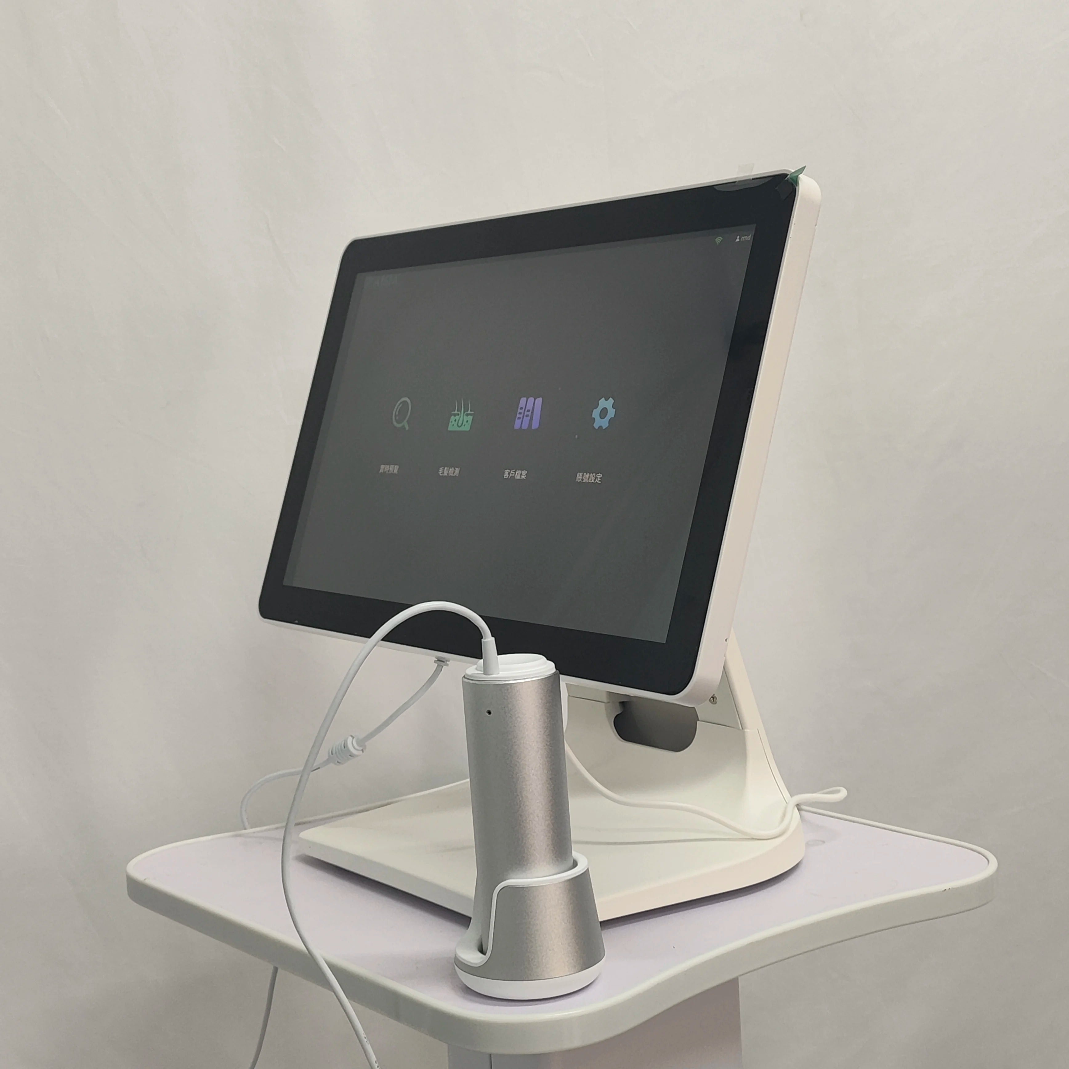 DS3 3 Spectral Medical Hair Mirror Hair Loss Care Scalp Detection White Hair Detection Manual Zoom Four Probes Different Needs