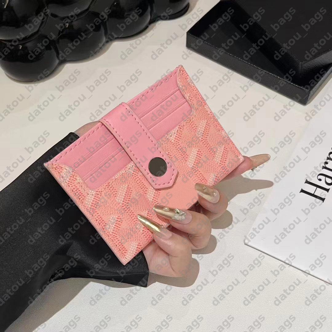 Designer Fashion Leather Wallet Men Women Coin Purse Fashion Men Key Chains Card Holder For Man Luxury Coins Pouch Clutch Bag Cardholder