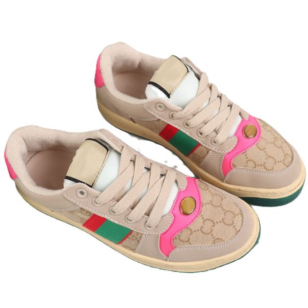 High quality dirty shoes designer casual shoe filter sports shoe board men&#039;s and women&#039;s sports shoes classic blue pink low top sh