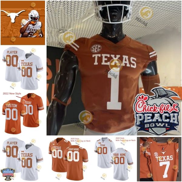 Anthony Hill Arch Manning Texas Football Jersey Parker Alford Casey Cain Nathan Hatter Patrick Bayouth Myles Hill Juan Davis Gunnar Helm jer
