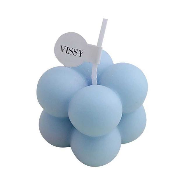 Small Scented Mini Cube Bubble Shaped Wax CandlesXJ2408
