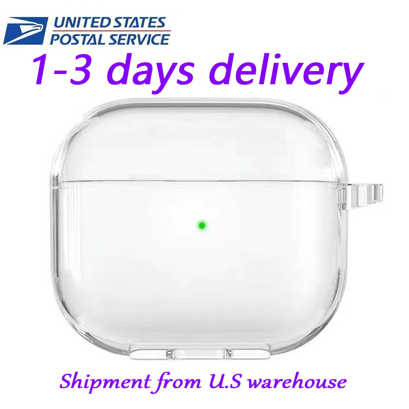 For 2025 New Airpods Pro 3 air pods 2 4 max headphone airpod Bluetooth Headphone Accessories Solid Silicone Cute Protective Cover Wireless Charging