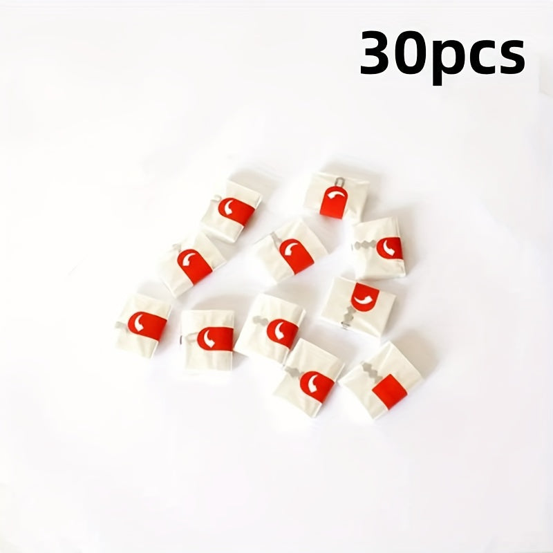 TEMU 30-pack Large Plastic - Handmade, Microwave & Oven Safe Roasting Bags For Chicken, Turkey, No Components, Uncharged