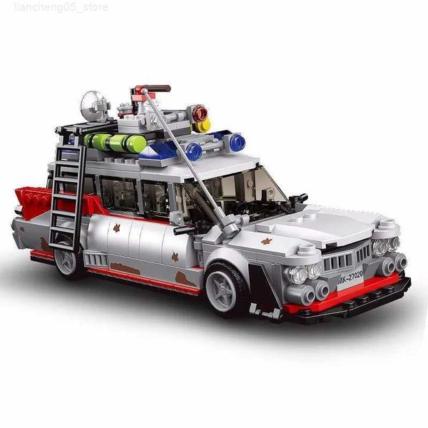 Blocks Classics Movie Ghostbusters Ecto-1 Vehicle Car Model Building Block Set 21108 Similar Bricks Children Toys Adult Gift Collection L240