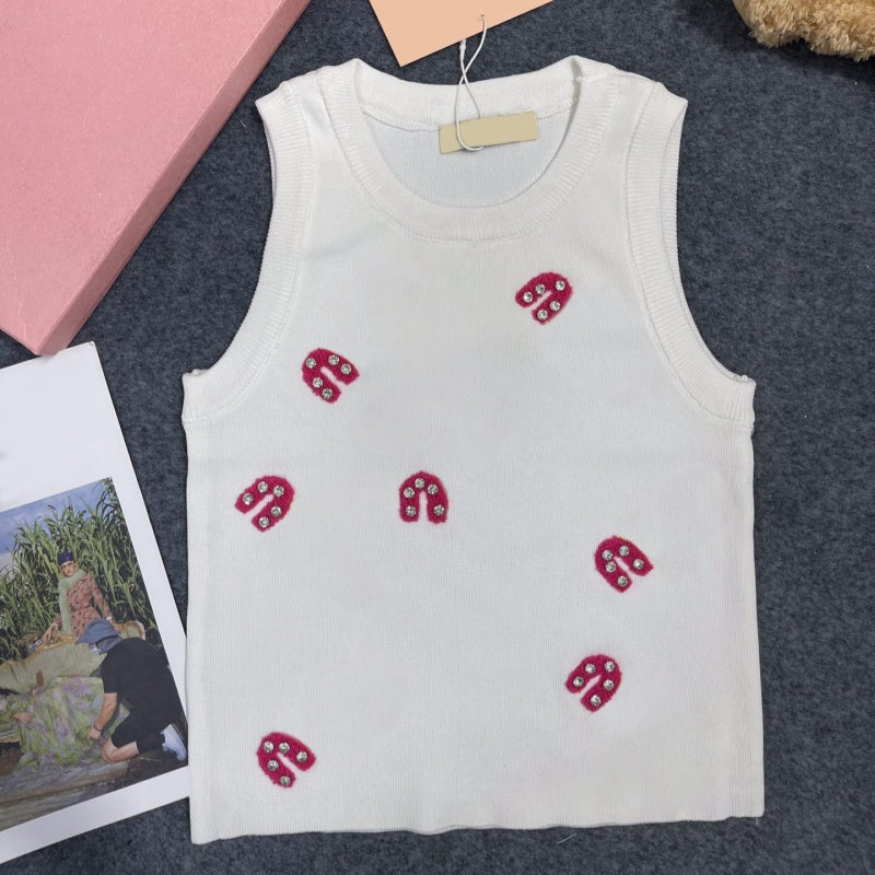 Y209 Designers womens tanks top designer tank top women luxury vest sleeveless camis fashionable knitted camisole