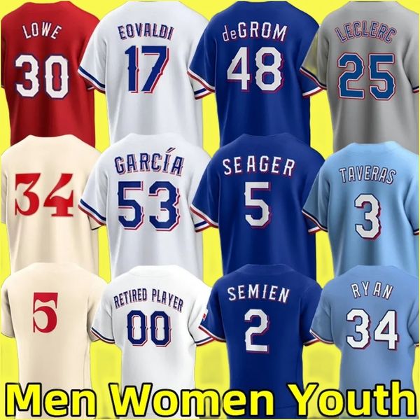 Nathan Eovaldi Ranger Baseball Jersey Kyle Higashioka Hoby Milner Shawn Armstrong Jacob Webb Marcus Semien Adolis Garcia Josh Smith Wyatt La