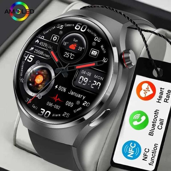 2024 New GPS Movement Track Mens Smart Watch NFC Call Waterproof Smart Watch 360 * 360 HD Touch Sn Smart Mens Watch Y241114