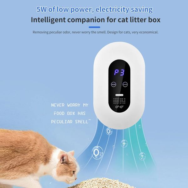 Air Purifiers Pet Purifier 4 Modes Odor Eliminator Smoke Eater Dog Cat For Home Toilet Office Vehicle Cigarette Smell Remover 231118