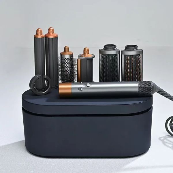 wholesale Curg Iron Multi Function Electric Curler Professional Air Wrap Ceramic Adjustable Temperature Designer Hair Straightener Tool Wome