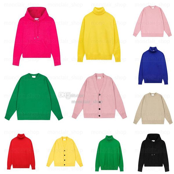 mens sweaters y2k hoodies designer heart classic knitwear sweater womens candy-colored pullover sweater cardigan crew neck streetwear