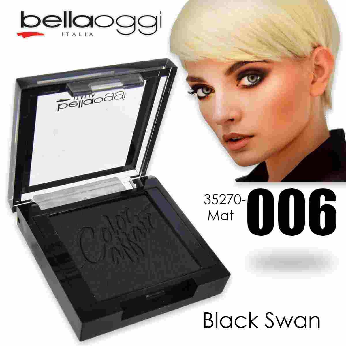 Color Affair black swan matte effect eyeshadow