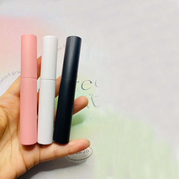 10Ml Empty Matte Mascara Tubes Fully White Black Pink Eyeer Bottle Lip Gloss Container Revitalash Eyelash Cosmetics Packing