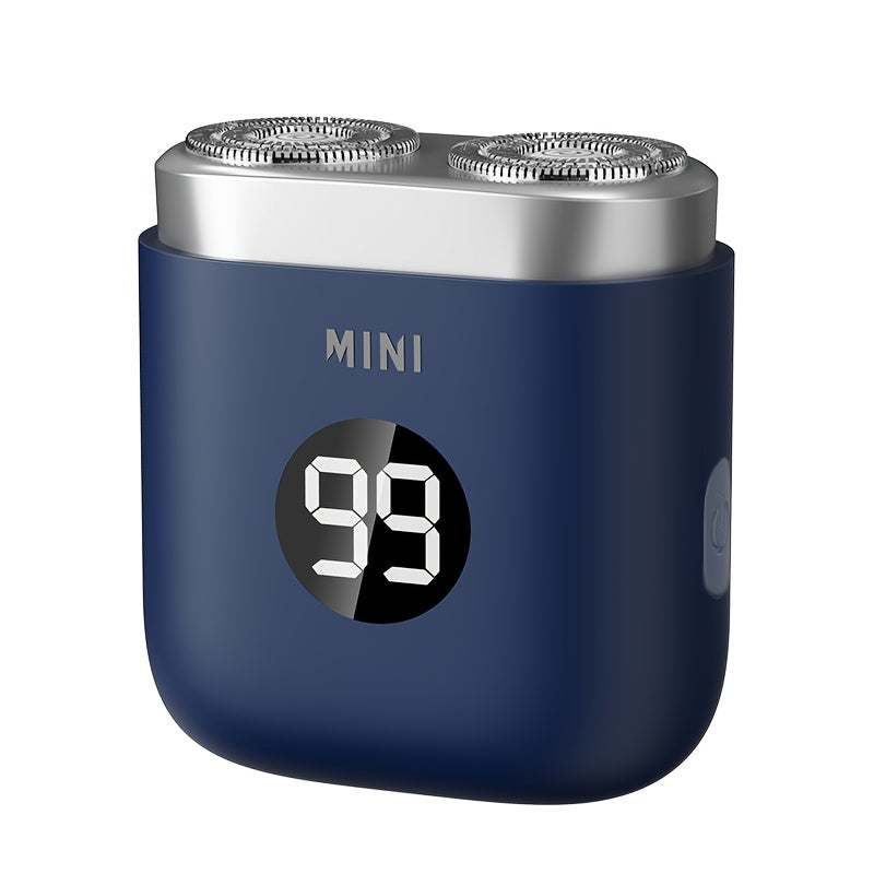 TEMU Portable Rotary Shaver, Electric Razor For Men, Usb Rechargeable, Wet And Shaving, Cordless Electric Razor, Boyfriend Gift Father Gift, Shaving