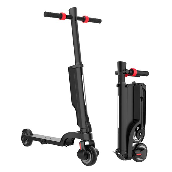Pneus de 5,5 polegadas Scooter elétrico duas rodas de chute dobrável e scooter