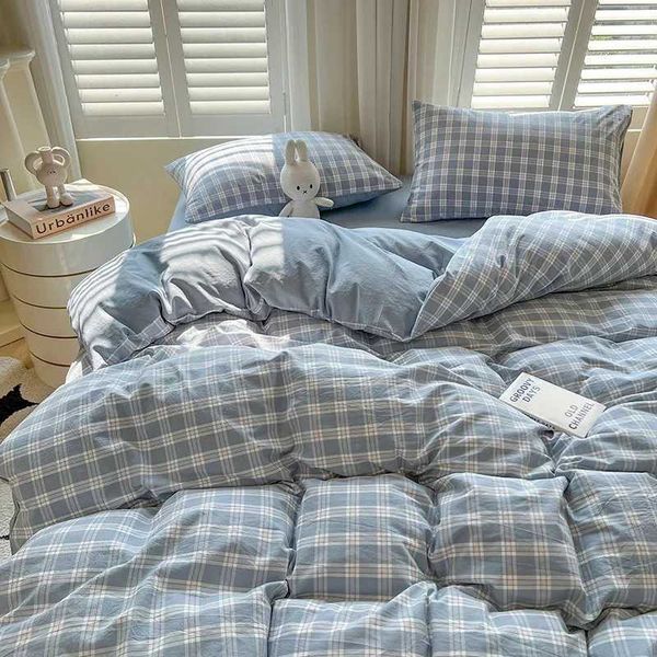 New Arrival Bedding set plain down duvet cover pillowcase including bedding home bedding linen bedding M241005
