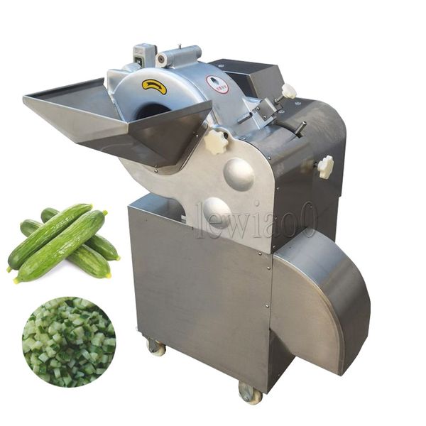 Vegetable Meat Dicing Making Machine Fruit Square Potato Cube Cutting Tool Electric Carrot Dicer Machinery