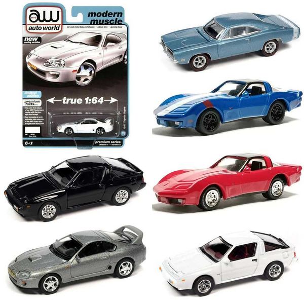 M2 Greenlight 164 Ford Audi Bugatti Volkswagen Ligona Modelo Carro Diecast Metal Toys preto 1 64 Presente de aniversário para crianças meni