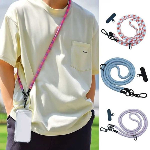 Cell Phone Straps Charms Multi-Style Cell Phone Card Lanyard Anti-Lost Crossbody Shoulder Detachable Lanyard Neck Cord With Tether Adjustabl