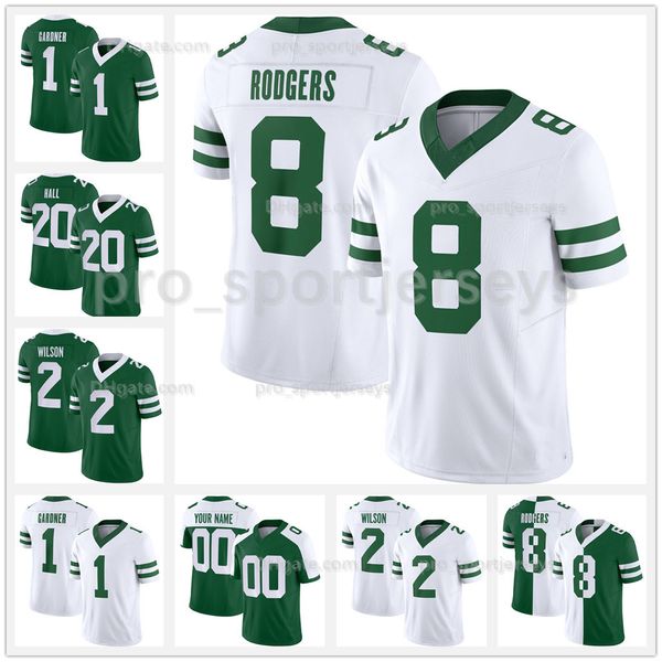 8 Aaron Rodgers Jersey 4 Dain Cook Football 1 Ahmad Sauce Gardner Zach Garrett Wilson 20 Breece Hall Quinnen Williams Joe Namath Klecko