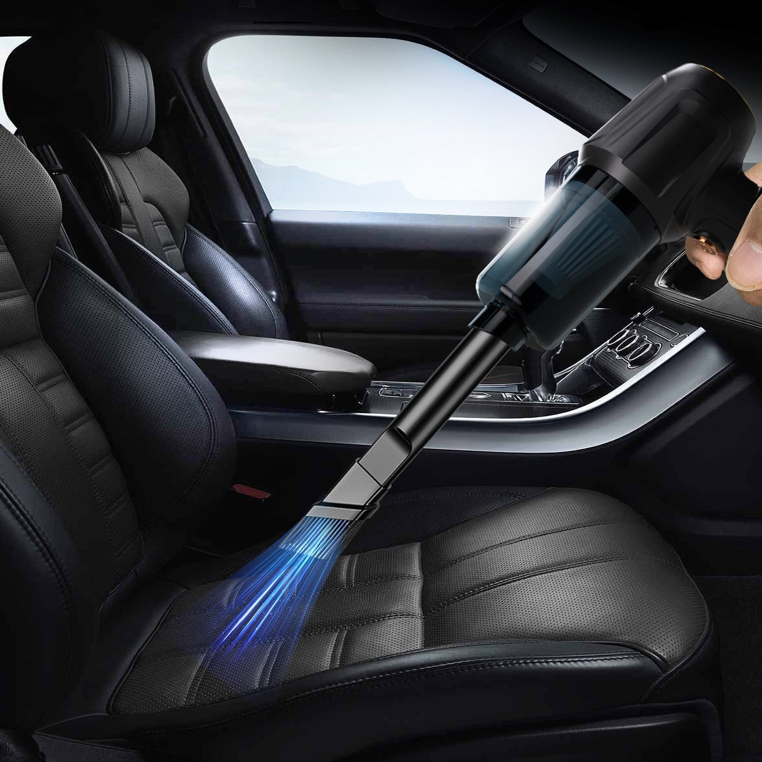 Portable Car Vacuum Cleaner with Strong Suction Power