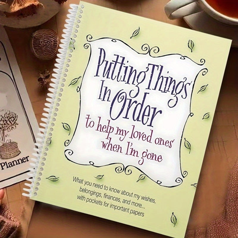 TEMU 1 Notebook, Diaries, Study Workbook, Record Life, Notebook, Putting Things In Order