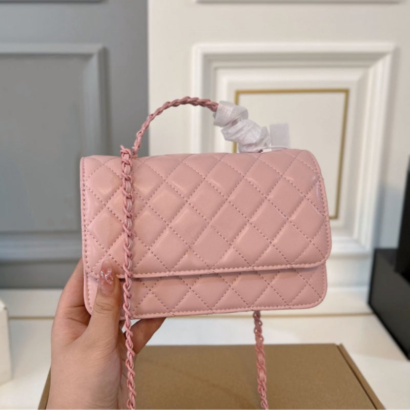 Mini Dismond Chain Bags Woman Handbag Designer Shoulder Bag Crossbody Phone Bag Lady Purses Leather