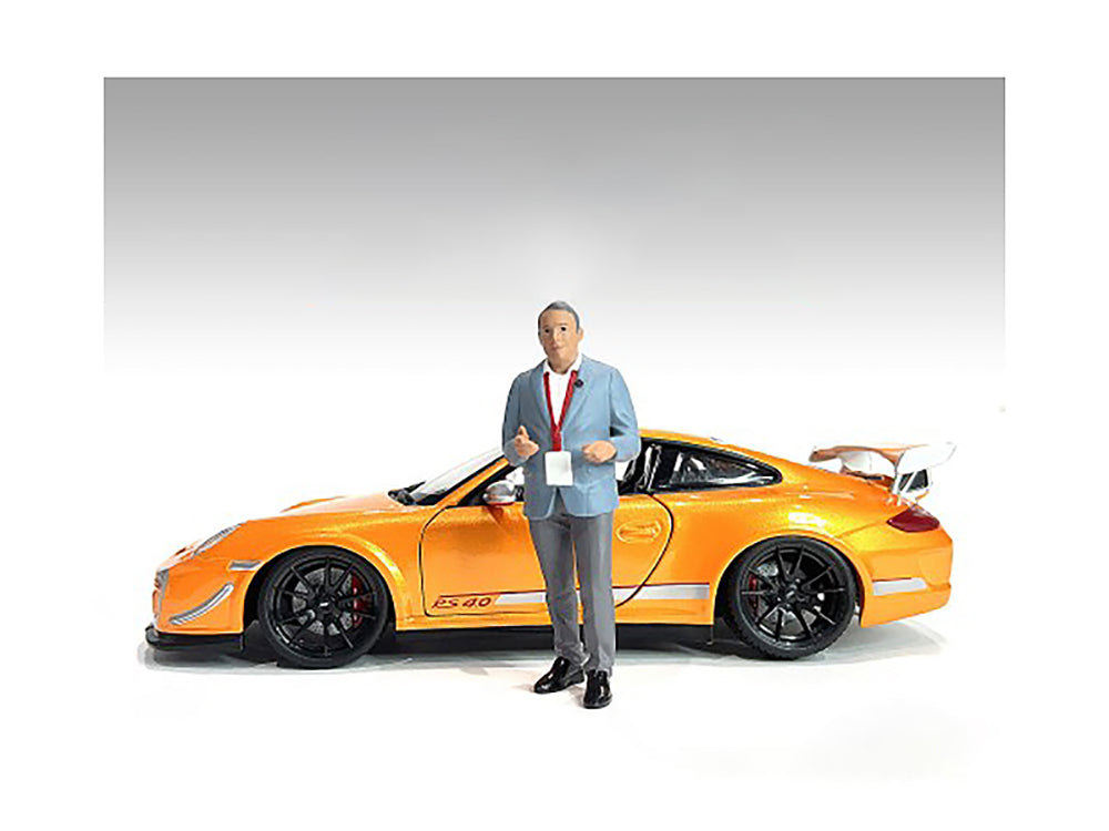 "On-Air" Figure 2 for 118 Scale Models by American Diorama