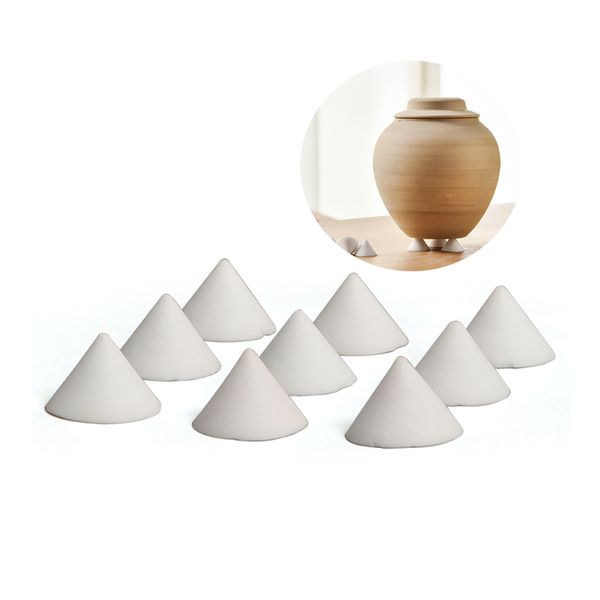 10pcs Pottery tools Independent cone shape clay firing support nail set kiln firing tool ceramic kiln accessories tool