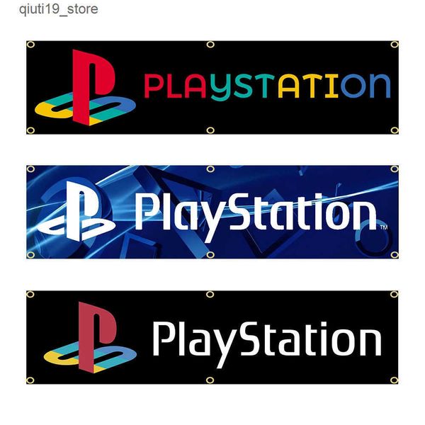 Banner Flags 60X240cm PlayStations game Banner Flag Garage or Outdoor Decoration Tapestry J241216