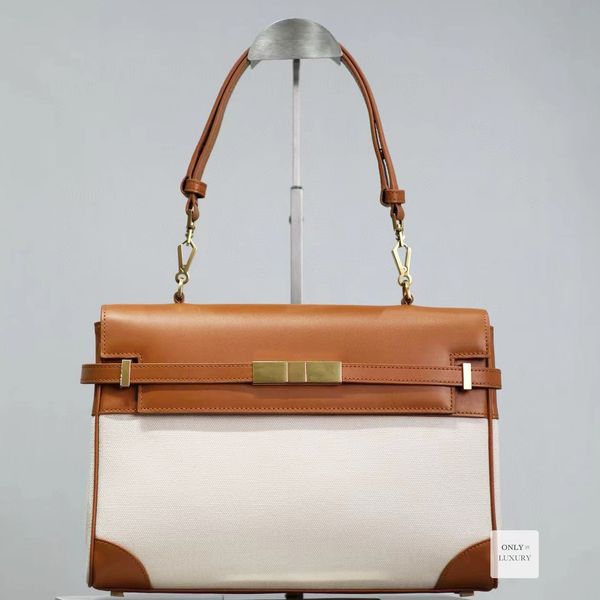 Designer luxury shoulder bags handbags classic baguette crocodile skin box smooth genuine leather women lady tote messenger bag mirror 10A t