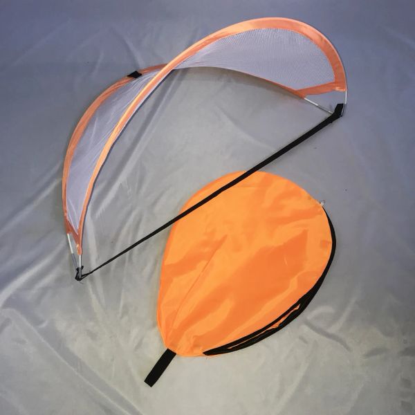 Kid Potable Folding Goal Soccer Football Outdoor Training Net Interactive Toy