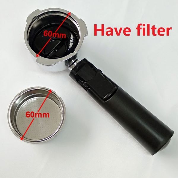Coffeware Sets Portafilter Out diameter 60mm inner 51mm 1520bar Espresso coffee maker parts filter holder 230712