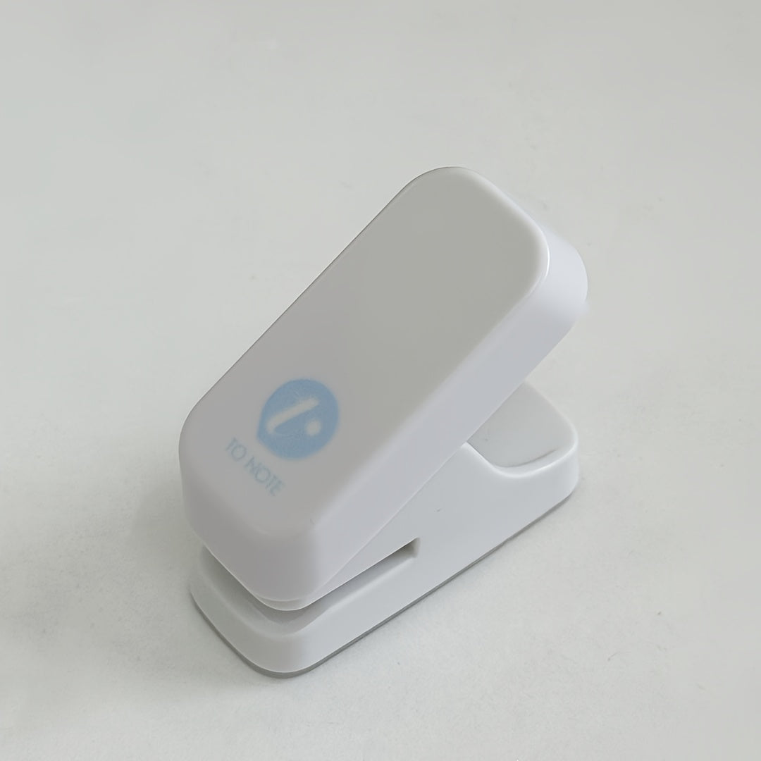 TEMU 1pc Mushroom-shaped Mini Hole Puncher, Portable Paper Punch For Scrapbooking And Crafting, Durable Plastic Material, Scrapbooking Accessory|