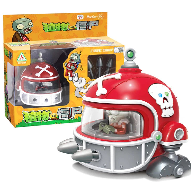 Plants Vs Zombies 2 Battle Game Set Bulk Stock - Mecha Football Zombie Pull Back Vehicle Action Figure Collectible Toy Battle Arena Kids Gift