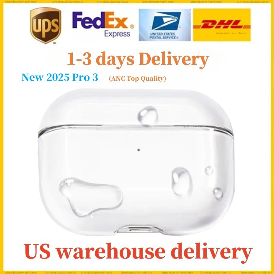 ANC Noise Canceling pods pro 2 air 4 3 pro Max Earphones Bluetooth Headphone Accessories TPU Silicone Protective Cover Wireless Headphones Charging