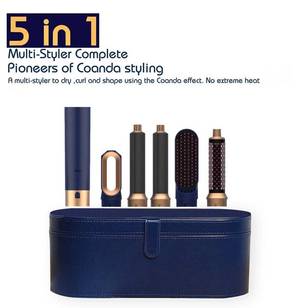 Hair Curlers Straighteners New 5in1 Hair Dryer Curler Set Air Wrap Set Professional Curling Iron Hair Straightener MultiFunction Styler hair