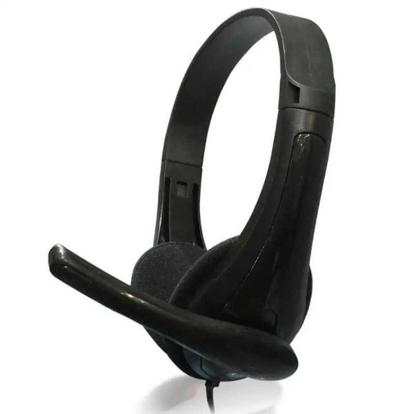 3.5mm Wired Headphones With Microphone Universal Headset Noise Reduction Earphone For Computer PC Laptop Voice Call GamesM240729