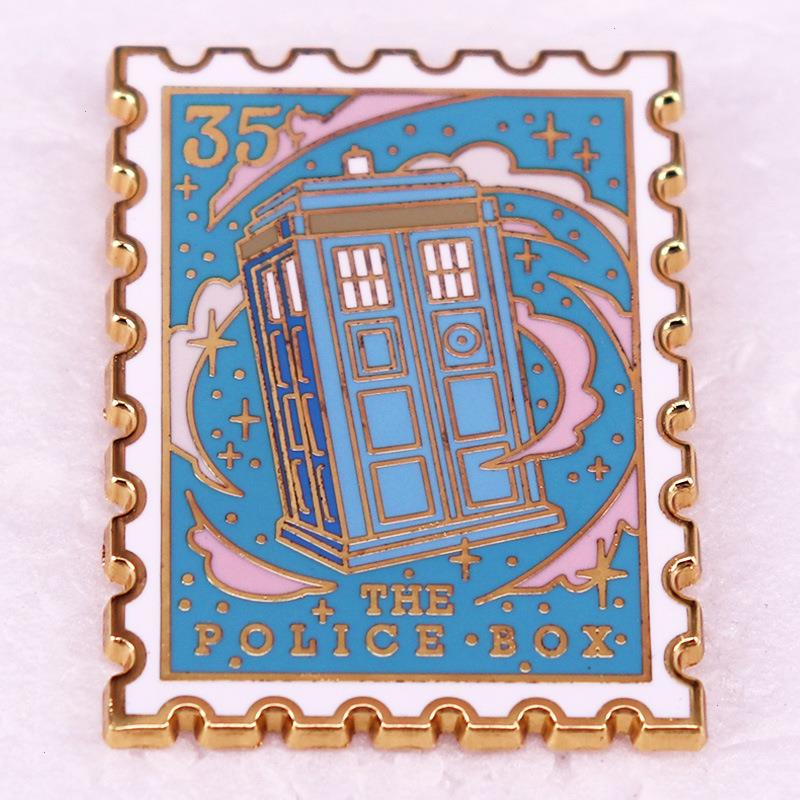 police movie film quotes badge Cute Anime Movies Games Hard Enamel Pins Collect Cartoon Brooch Backpack Hat Bag Collar Lapel Badges S100080076