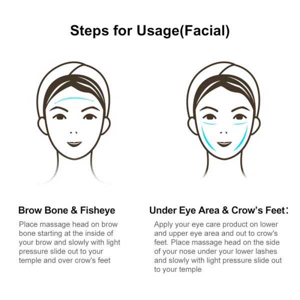 Electric Ultrasonic Portable Anti Wrinkle Face Cream Booster Applicator Beauty Device Face Massager Vibrator Facial Lifting