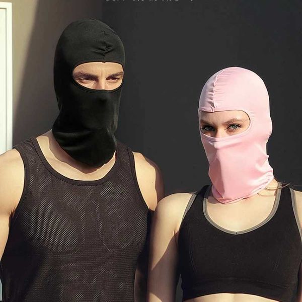 Motorcyc Mask Cycling clava Full Cover Face Mask Hat clava Quick Dry Lycra Ski Neck Summer Sun Ultra UV ProtectionXJ241231