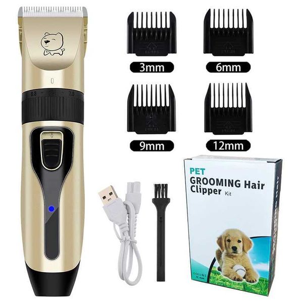 Pet Shaving Trimmer Cat Dog Hair Trimmer Shaver USB Charging Professional Pet Grooming Set Electric Pet ClipperXJ241015