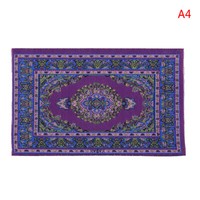 1:12 Dollhouse miniature turkish style floor Rug for dolls house dec_sh