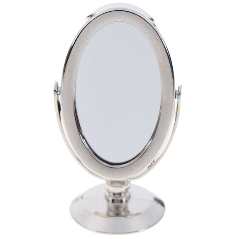 1/12 Dollhouse Miniature Metal Mirror furniture Gold/ silver/rose G~NA