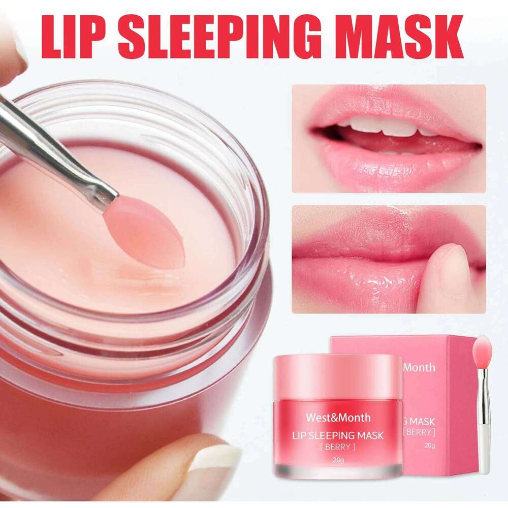 Berry Sleeping Mask Night Sleep Maintenance Moisturizing Fade Lines Nourishing Lip Balm Skin Care Korean Cosmetic free shipping