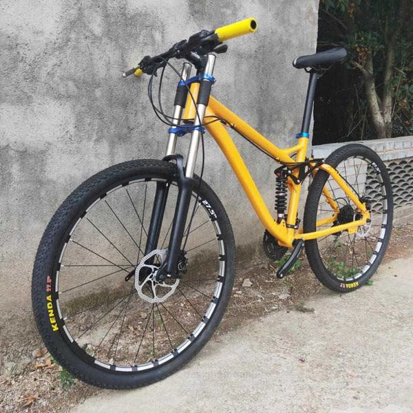 Bikes Full Suspension Frame Kalosse Bicicleta Mountain Bicycle Bike 27.5 24speed Bikes PLX